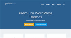 Desktop Screenshot of functionthemes.com