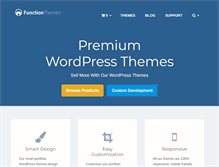 Tablet Screenshot of functionthemes.com